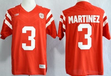 Nebraska Cornhuskers #3 Taylor Martinez 2013 Red Jersey 