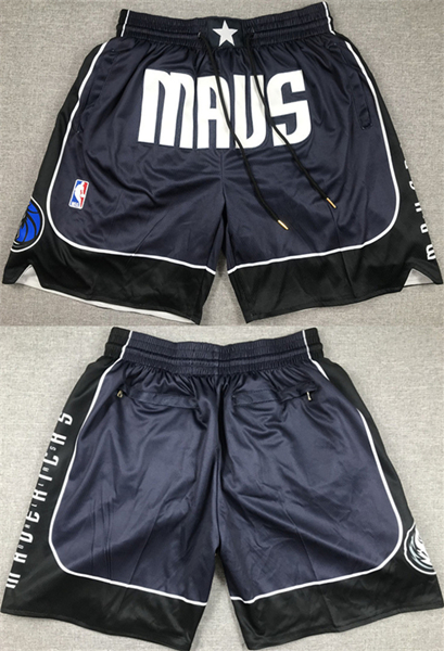 Men's Dallas Mavericks Navy Shorts