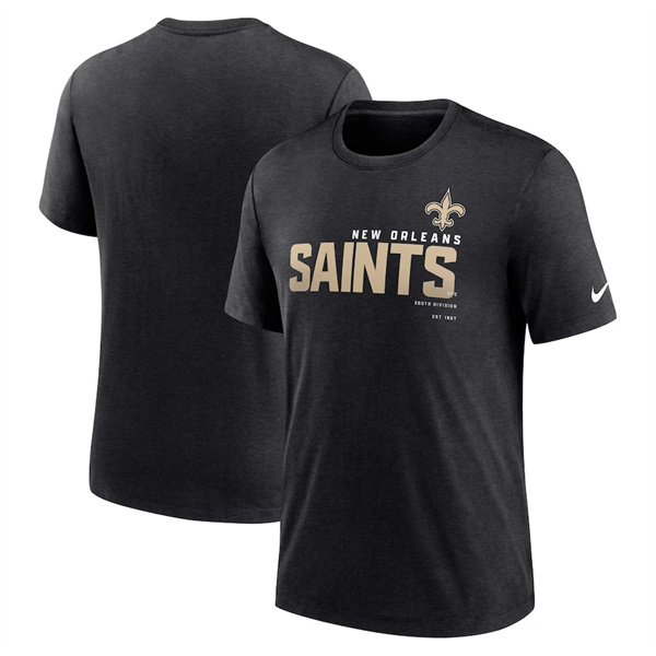 Men's New Orleans Saints Black 2024 Fan Limited T-Shirt