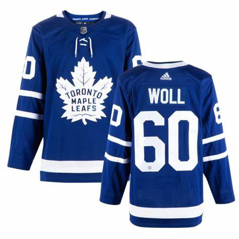 Men's Toronto Maple Leafs #60 Joseph Woll Royal Blue Adidas Stitched NHL Jersey