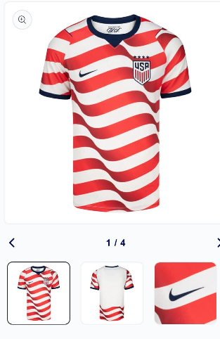 26 USA FIFA World Cup Home Soccer Jersey