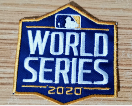 2020 MLB World Series Patch